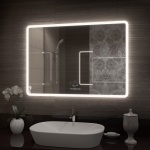 Зеркало "Demure LED" 800х600 с многофункциональной панелью