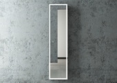 Зеркало-шкаф "Mirror Box black Led" 400х1600