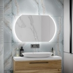 Зеркало "Polaris  LED" 1000x600 c подсветкой